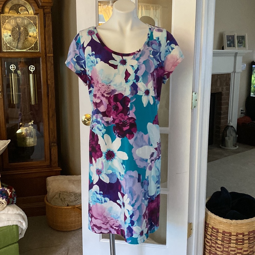 🌈👗IsaacMizrahiLIVE! Knit Shift Dress🌈🌻👗🦋